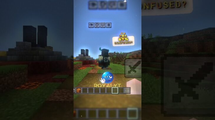 Warden TROLL FACE Edit 🤫 #shorts #minecraft