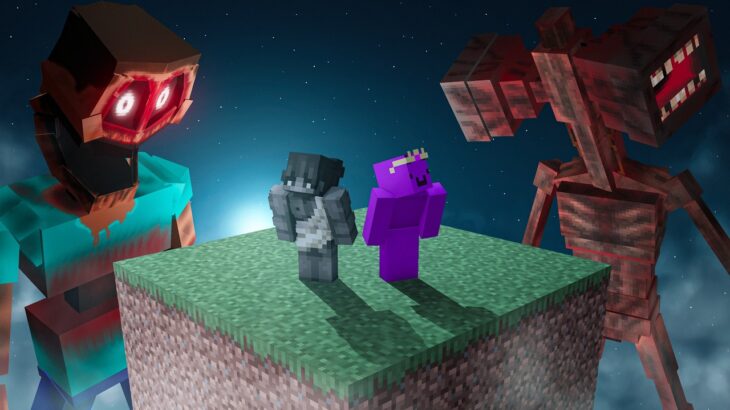 We Conquered Minecraft’s Scariest Mods on ONE CHUNK