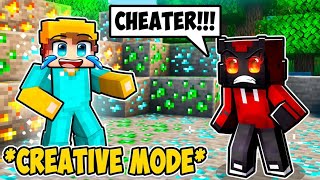 We Got CREATIVE MODE in Our Minecraft Server!
