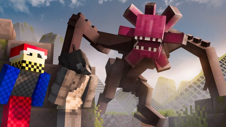 We Survived A QUIET PLACE MOD in Minecraft