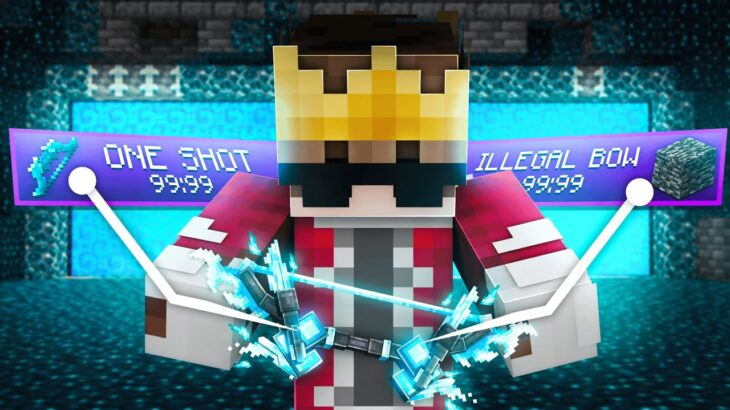 Why This Minecraft ILLEGAL BOW is IMPOSSIBLE To OBTAIN in this Minecraft Smp…