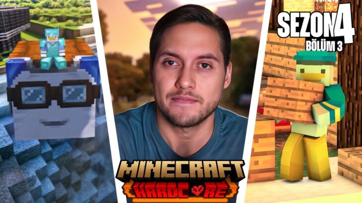 YENİ HAYVANIMIZ! VE TARLAMIZ EKİPLE SOHBETLİ! | MINECRAFT HARDCORE | BÖLÜM 3 | SEZON 4 |