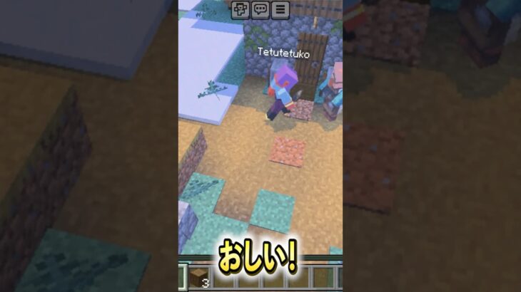 エンチャントされた鉄の剣　#マイクラ  #マインクラフト  #minecraft