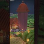 簡単に作れる！レンガのサイロ　#minecraft #マインクラフト #マイクラ #作業bgm #asmr #shorts #マイクラ建築