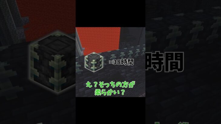 【マイクラ検証】最悪な環境での採掘速度は？ #minecraft #minecraftshorts #マイクラ #マイクラ検証