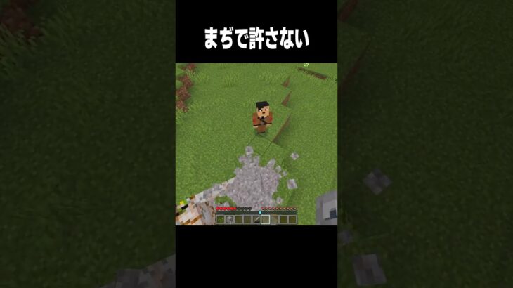 やられた #minecraft #shorts #マイクラ