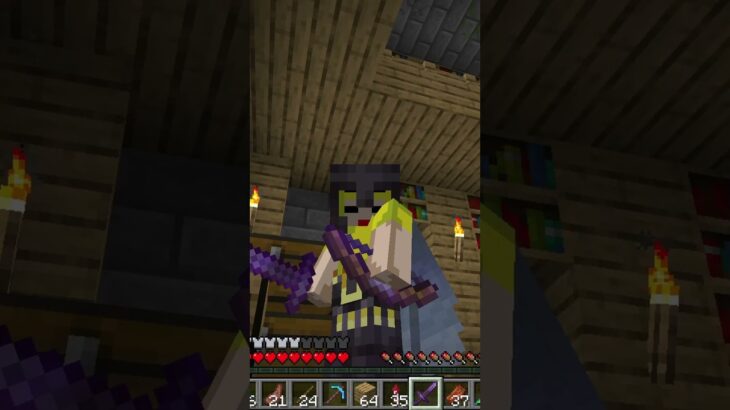 決戦迫る！！ #shorts    #マイクラ #マインクラフト #minecraft   #ゲーム実況 #実況  #ゲーム  #ウィザー #ウォーデン #エンチャント