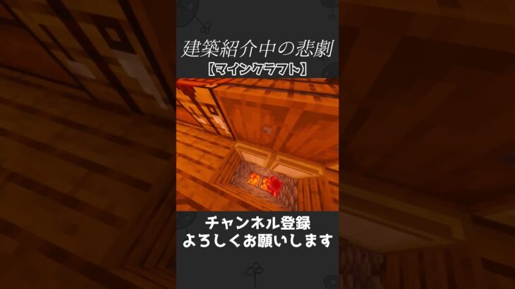 建築紹介中の悲劇【マインクラフト】