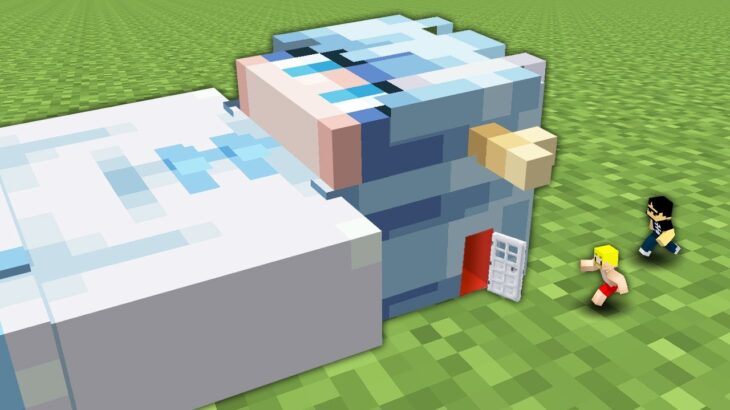 【混血のカレコレ】倒れたヒサメちゃんを救え！【マイクラ】