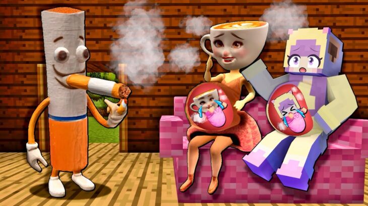 超怖いイタリアンブレインロットから妊婦を守れ😱【マイクラ マインクラフト】ぽっぴんず