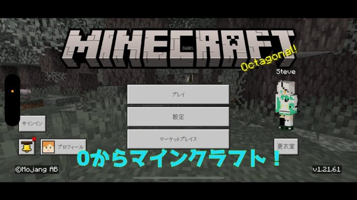 マインクラフト配信！！家を！！たてる！！