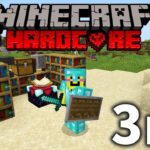 🔴死んだら終わり【マイクラ】 本気のハードコア３日目