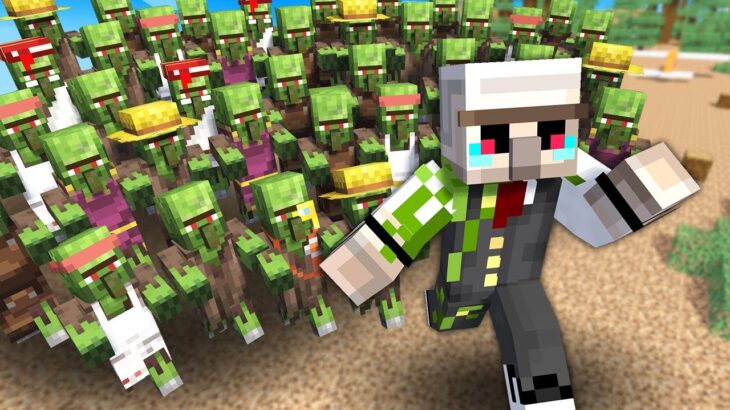 助けて！ゾンビだらけの無人島から脱出せよ！【マイクラ】