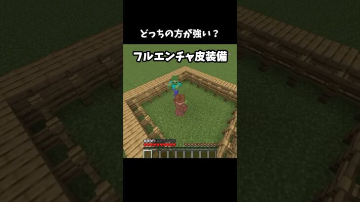 最強エンチャントvs最強素材！#マイクラ