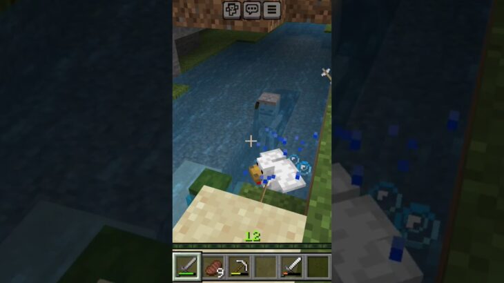 マイクラ楽しくやっては消してを繰り返し家を作っても戻れない方向が😖 なので、ゾンビvsスケルトン戦いと鶏がかわいいです。#マイクラ #minecraft #マインクラフト