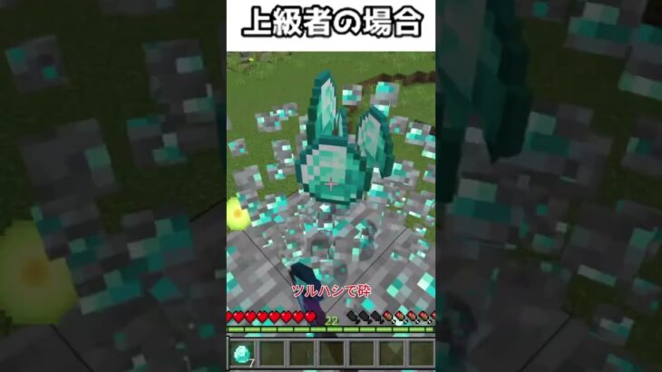 『初心者vs上級者』ダイヤモンドの使い道の違い#ゆっくり実況 #マインクラフト #マイクラ #ごらやん #minecraft