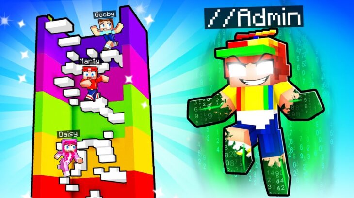 Using Admin Commands To CHEAT in a TROLL TOWER!