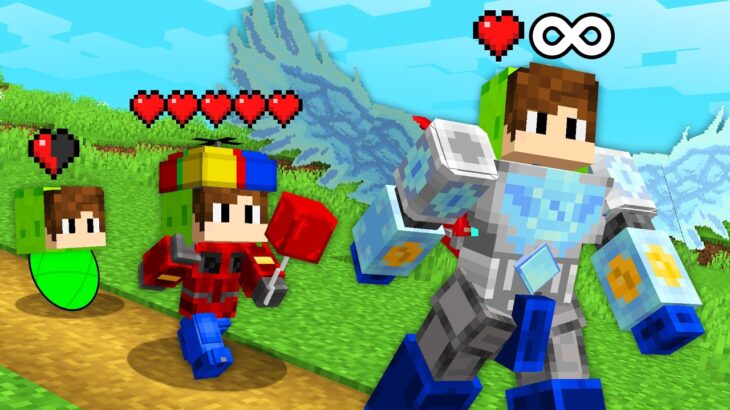 EVOLUÍ de TRANSFORMERS BEBÊ até IMORTAL no Minecraft!