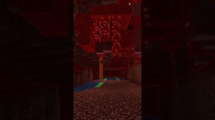 【マイクラ 建築 ネザー】マイクラJava版 ネザー（地獄）で建築ショートバージョン　マイクラ #minecraft #マインクラフト #マイクラ建築