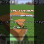 【Minecraft】マネキンコマンドの使い方 how to use mannequin command 【コマンド】 #マイクラ #マインクラフト #minecraft #1.21.9 #コマンド